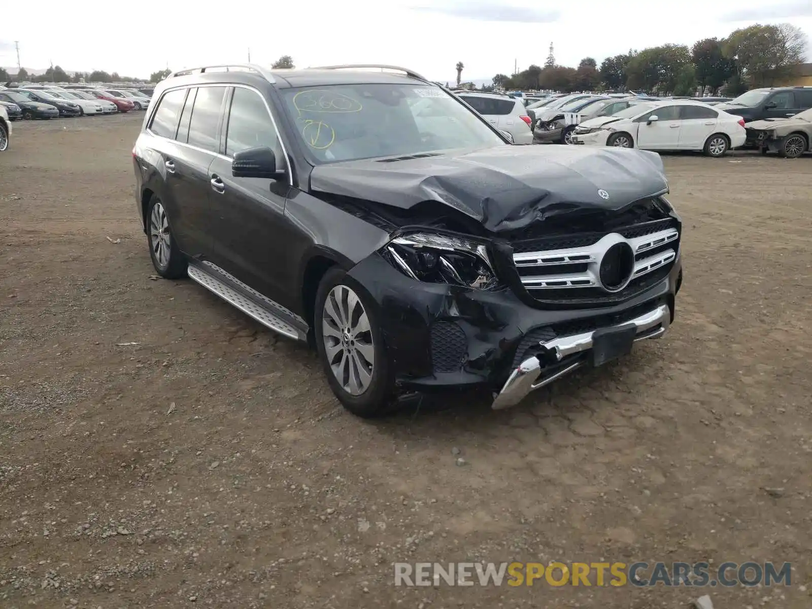 1 Photograph of a damaged car 4JGDF6EE6KB220768 MERCEDES-BENZ GLS-CLASS 2019