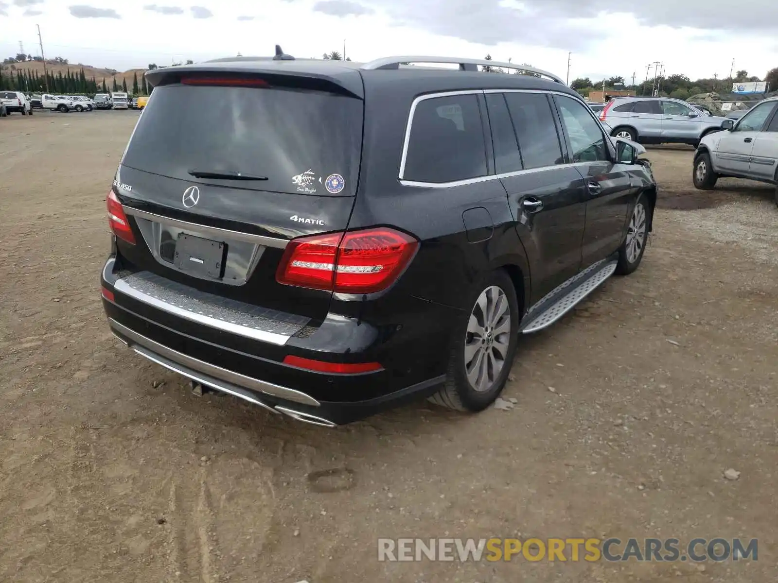 4 Photograph of a damaged car 4JGDF6EE6KB220768 MERCEDES-BENZ GLS-CLASS 2019