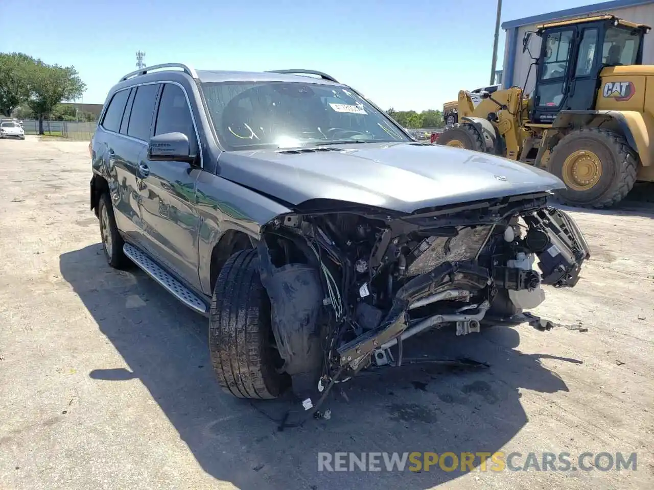 1 Photograph of a damaged car 4JGDF6EE6KB232533 MERCEDES-BENZ GLS-CLASS 2019