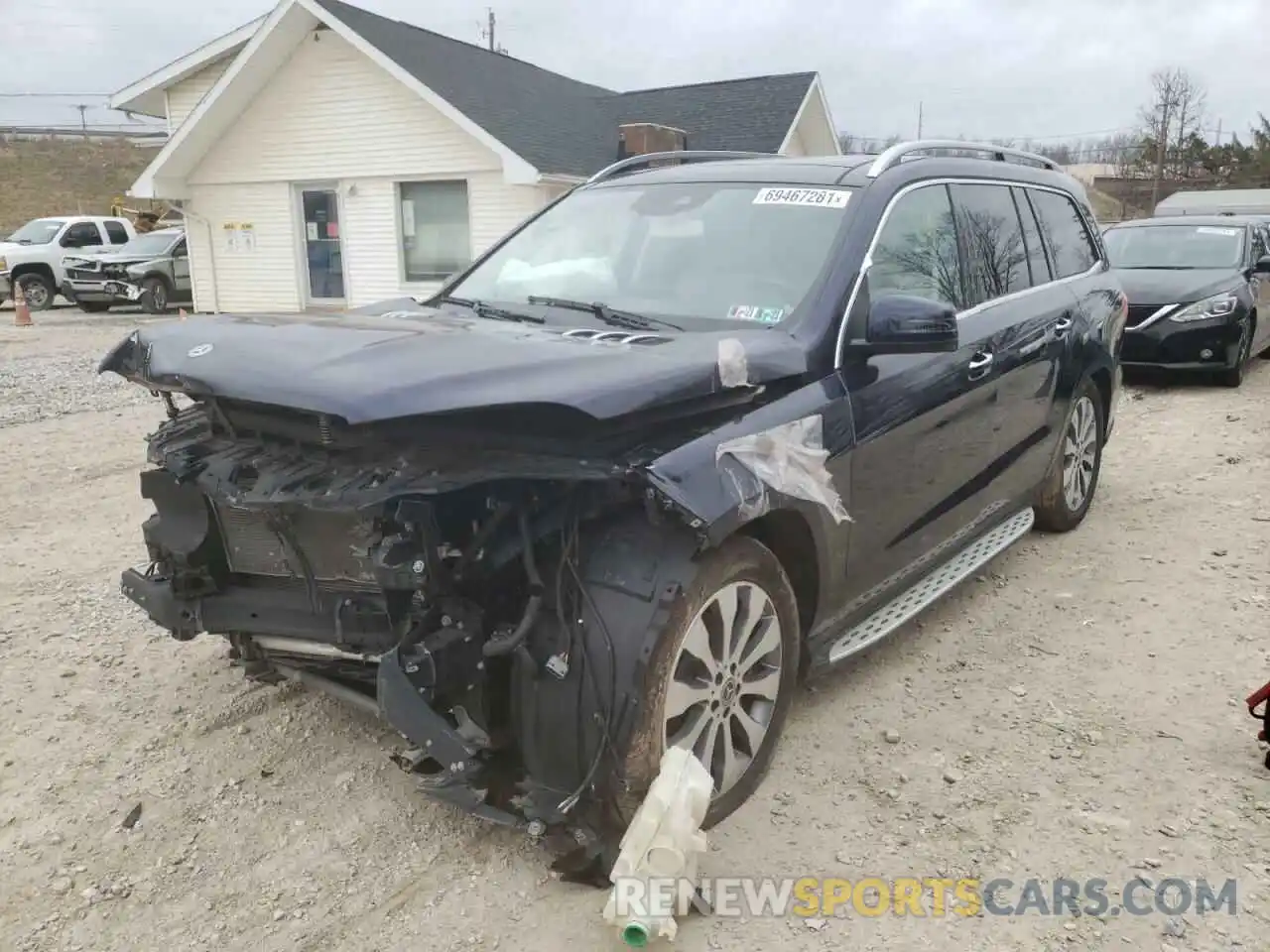 2 Photograph of a damaged car 4JGDF6EE7KB209472 MERCEDES-BENZ GLS-CLASS 2019