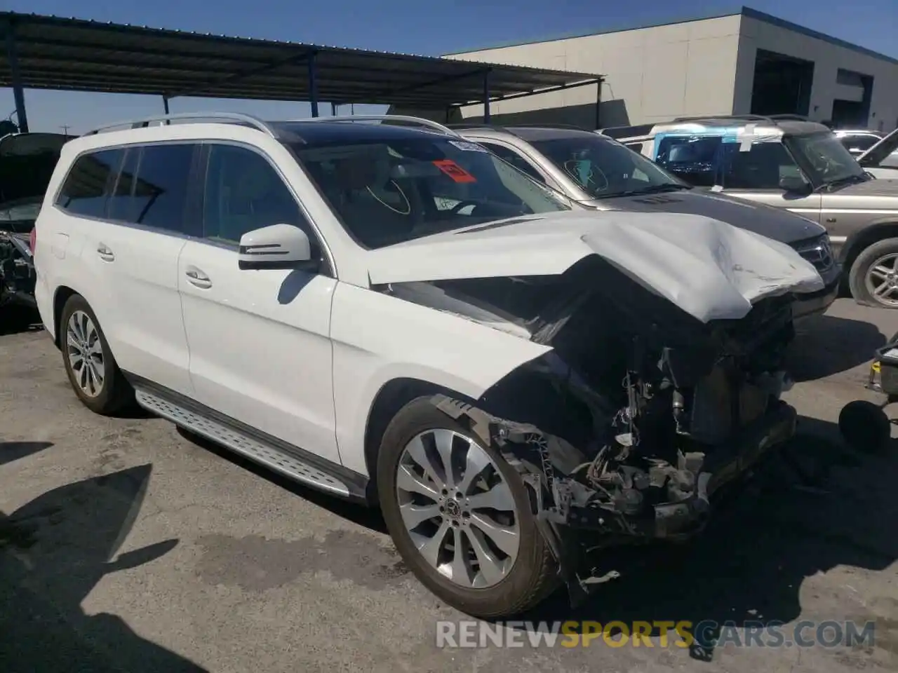 1 Photograph of a damaged car 4JGDF6EE7KB211190 MERCEDES-BENZ GLS-CLASS 2019