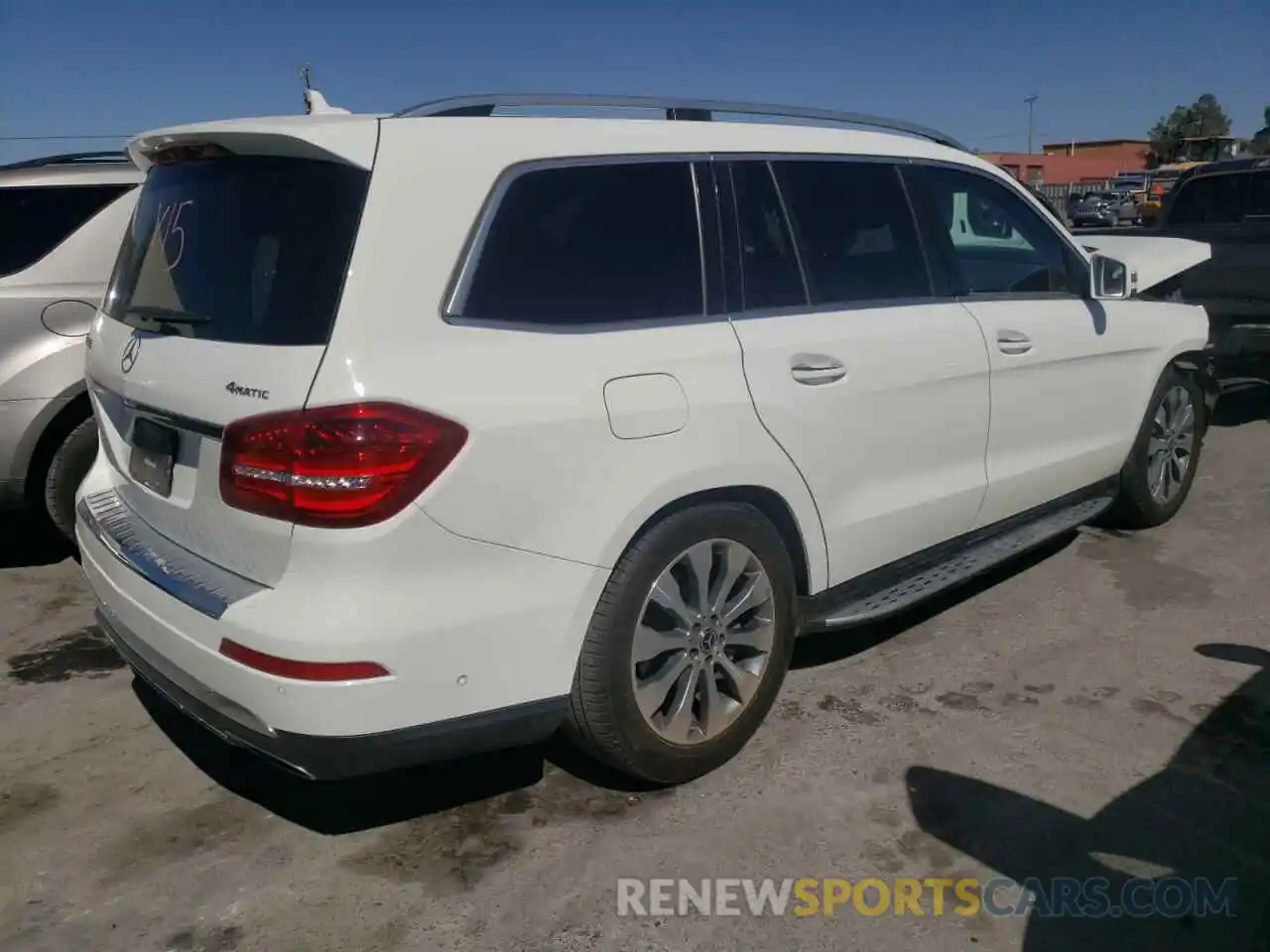 4 Photograph of a damaged car 4JGDF6EE7KB211190 MERCEDES-BENZ GLS-CLASS 2019