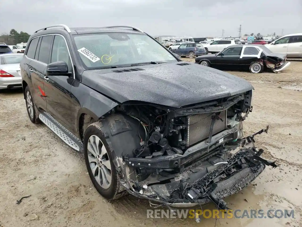 1 Photograph of a damaged car 4JGDF6EE7KB225901 MERCEDES-BENZ GLS-CLASS 2019