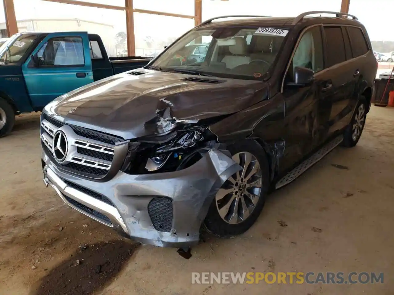 2 Photograph of a damaged car 4JGDF6EE7KB228152 MERCEDES-BENZ GLS-CLASS 2019