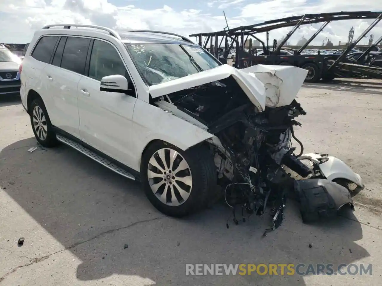 1 Photograph of a damaged car 4JGDF6EE7KB233206 MERCEDES-BENZ GLS-CLASS 2019