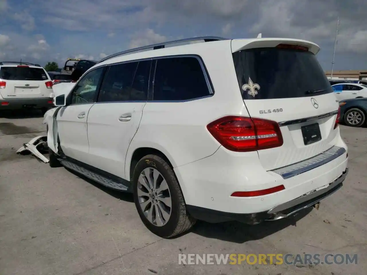 3 Photograph of a damaged car 4JGDF6EE7KB233206 MERCEDES-BENZ GLS-CLASS 2019