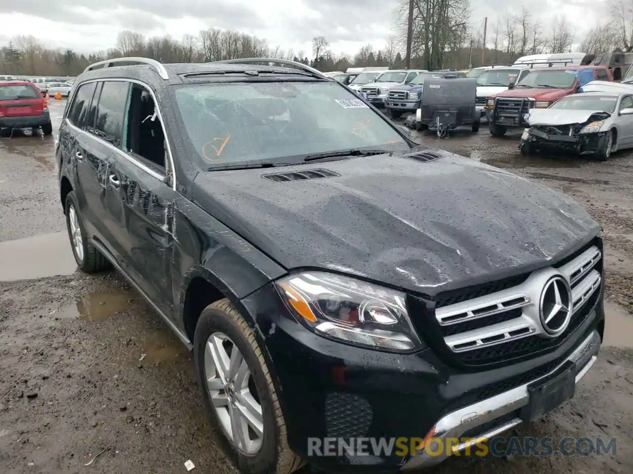 9 Photograph of a damaged car 4JGDF6EE7KB233318 MERCEDES-BENZ GLS-CLASS 2019