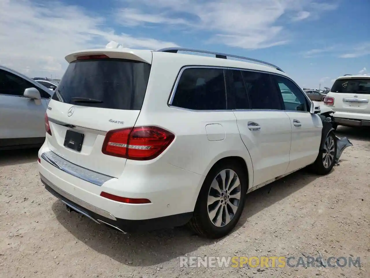 4 Photograph of a damaged car 4JGDF6EE8KB191323 MERCEDES-BENZ GLS-CLASS 2019