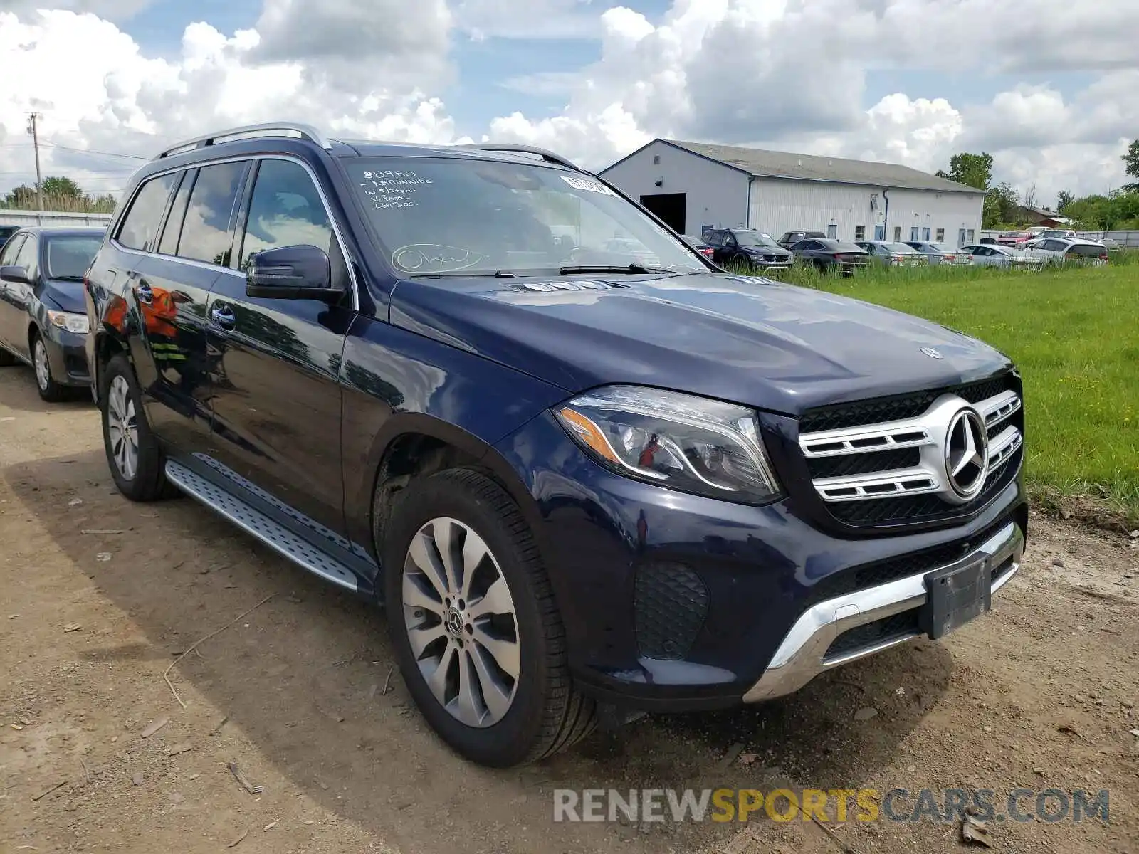 1 Photograph of a damaged car 4JGDF6EE8KB199499 MERCEDES-BENZ GLS-CLASS 2019