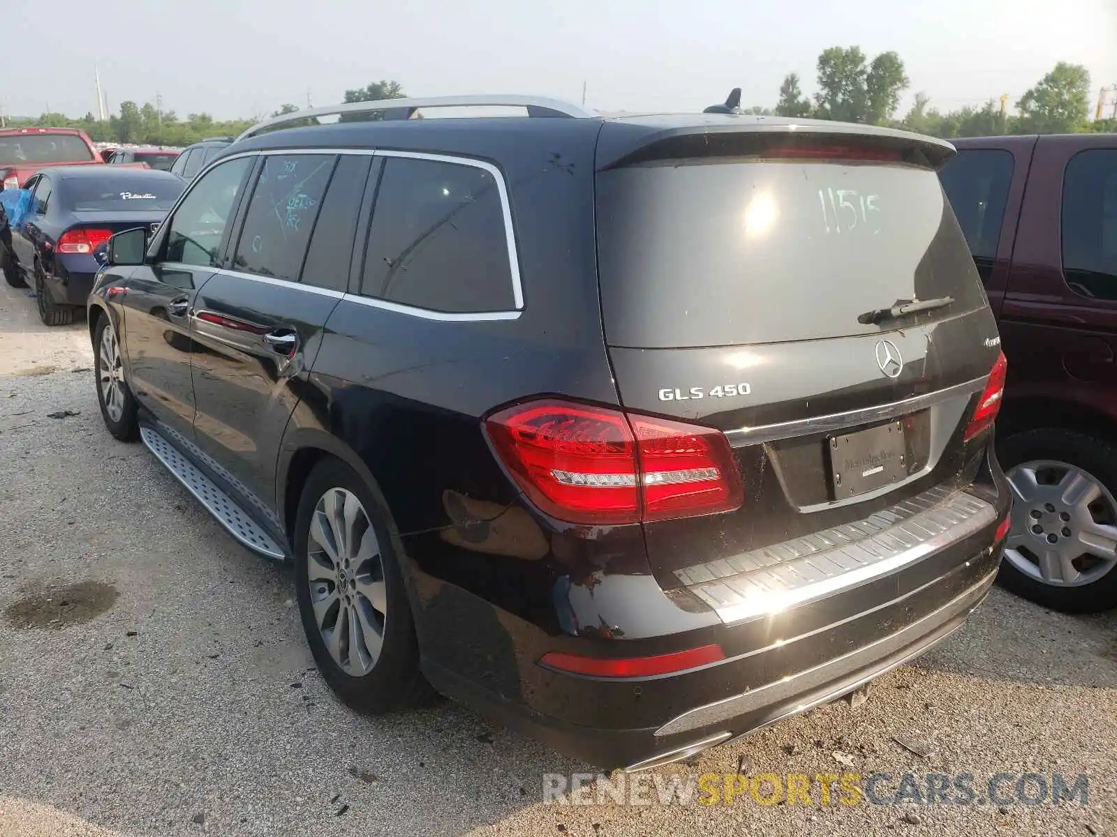 3 Photograph of a damaged car 4JGDF6EE8KB210081 MERCEDES-BENZ GLS-CLASS 2019