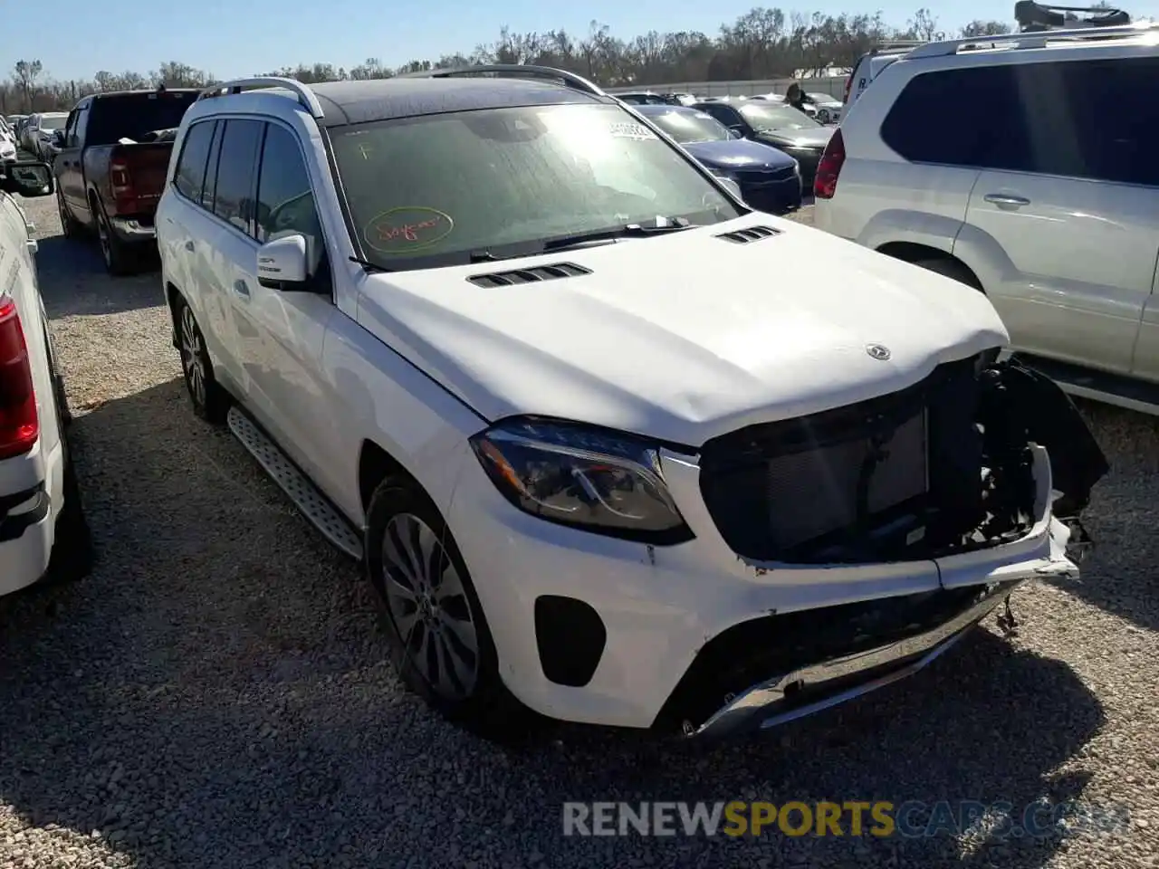 1 Photograph of a damaged car 4JGDF6EE8KB221114 MERCEDES-BENZ GLS-CLASS 2019