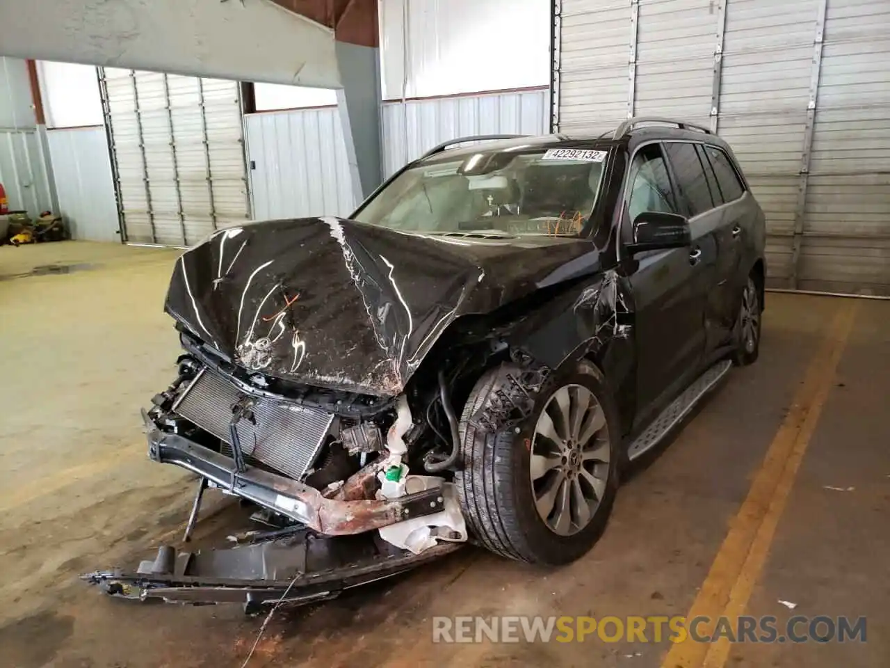 2 Photograph of a damaged car 4JGDF6EE8KB226247 MERCEDES-BENZ GLS-CLASS 2019