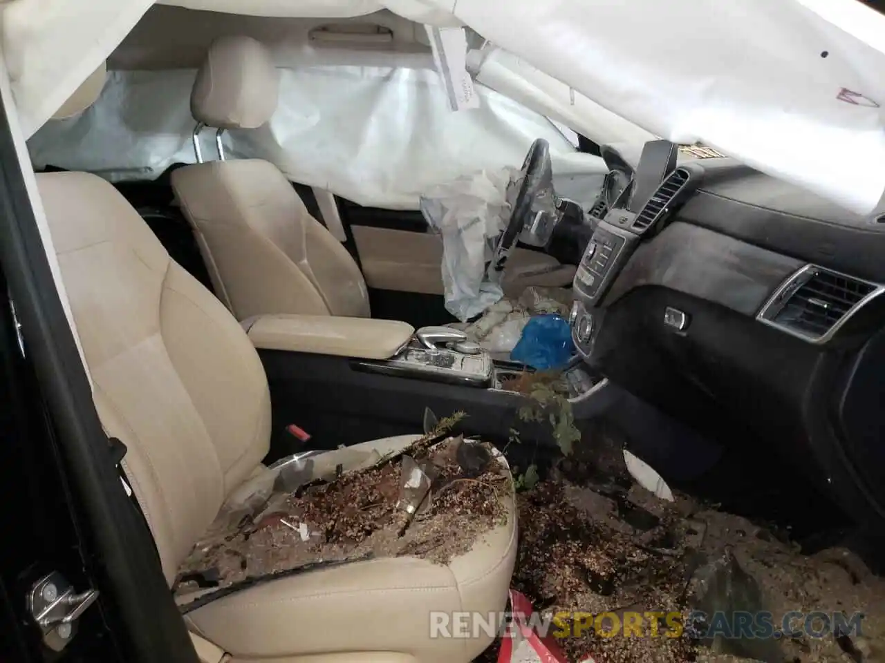 5 Photograph of a damaged car 4JGDF6EE8KB226247 MERCEDES-BENZ GLS-CLASS 2019