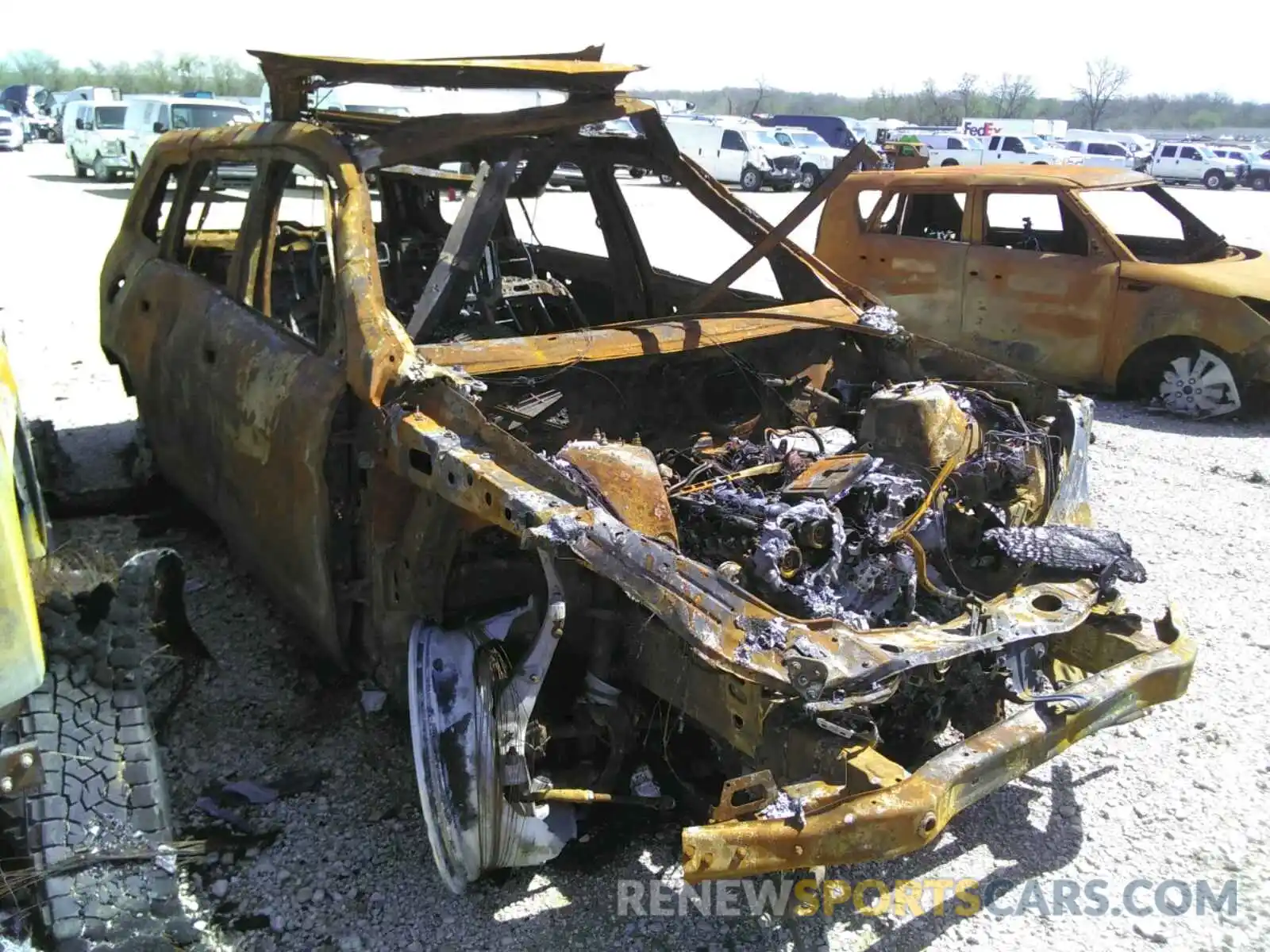 1 Photograph of a damaged car 4JGDF6EE8KB226702 MERCEDES-BENZ GLS-CLASS 2019