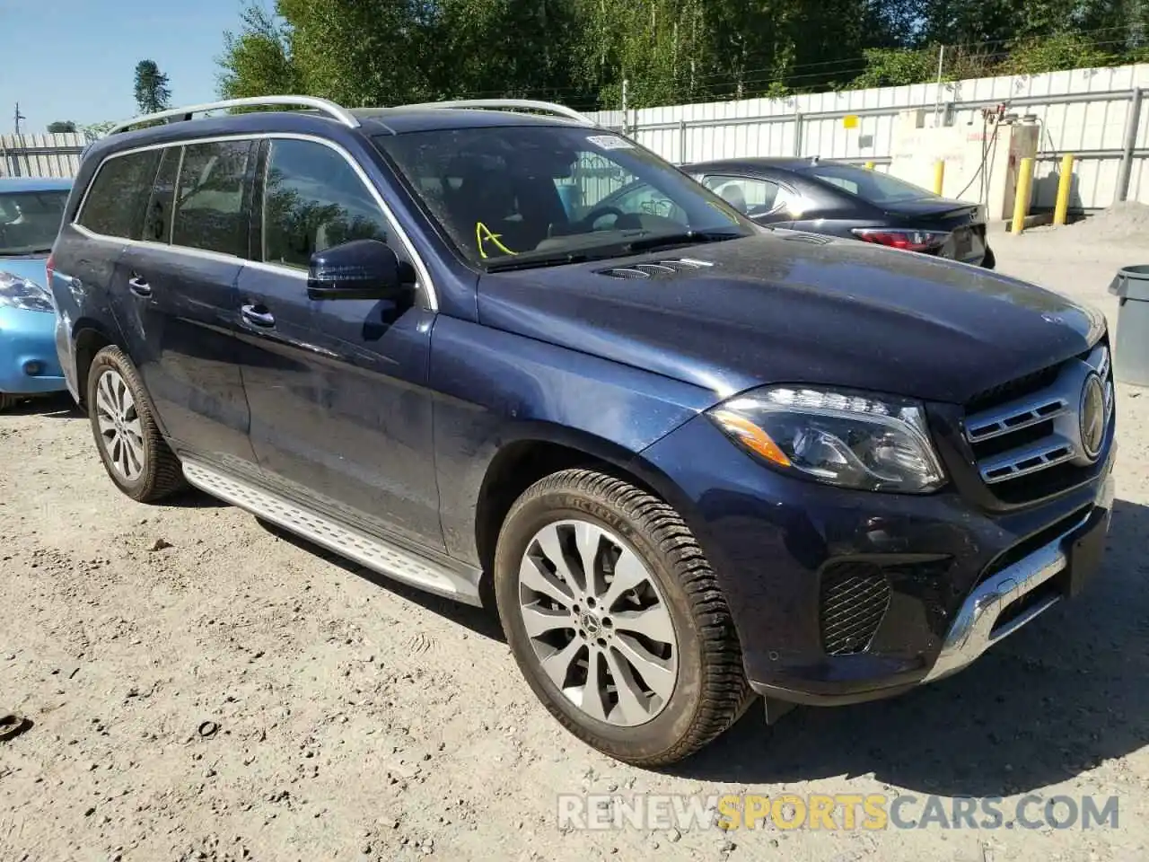 1 Photograph of a damaged car 4JGDF6EE8KB229987 MERCEDES-BENZ GLS-CLASS 2019