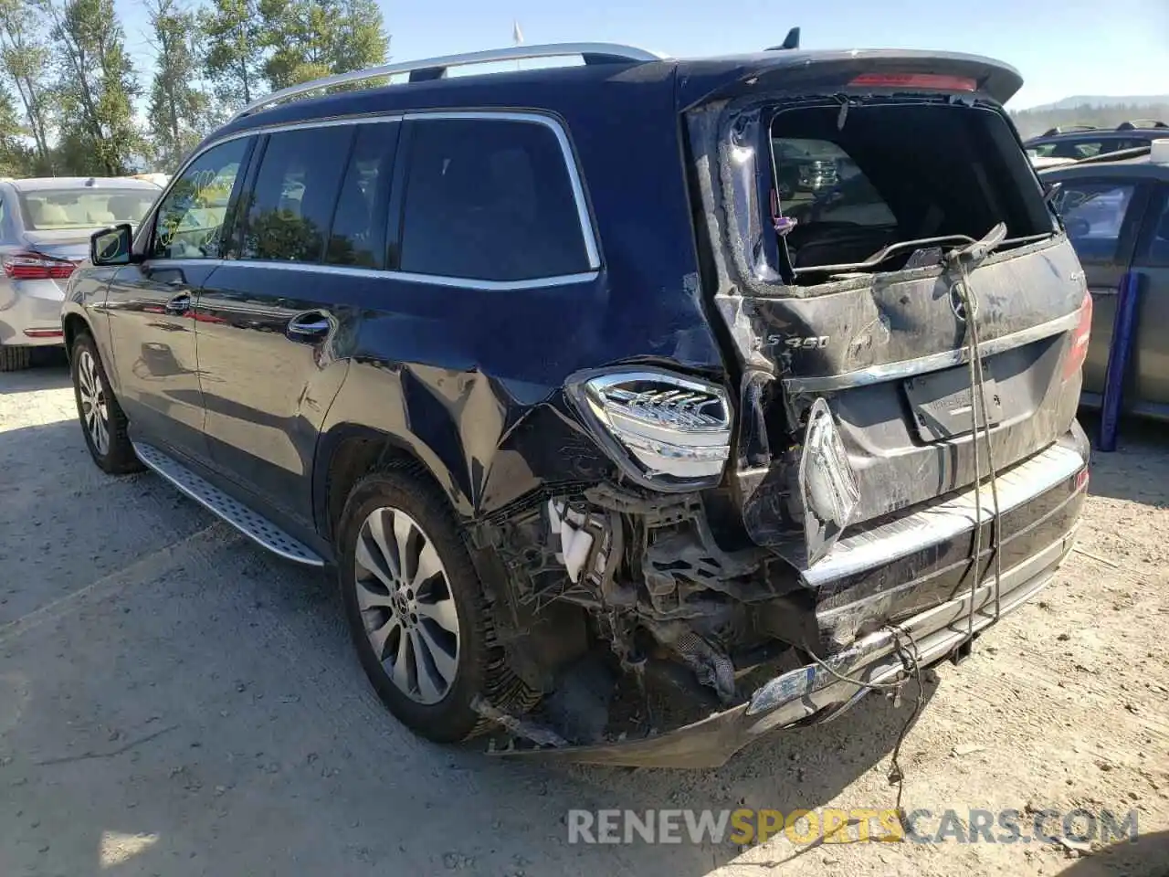 3 Photograph of a damaged car 4JGDF6EE8KB229987 MERCEDES-BENZ GLS-CLASS 2019