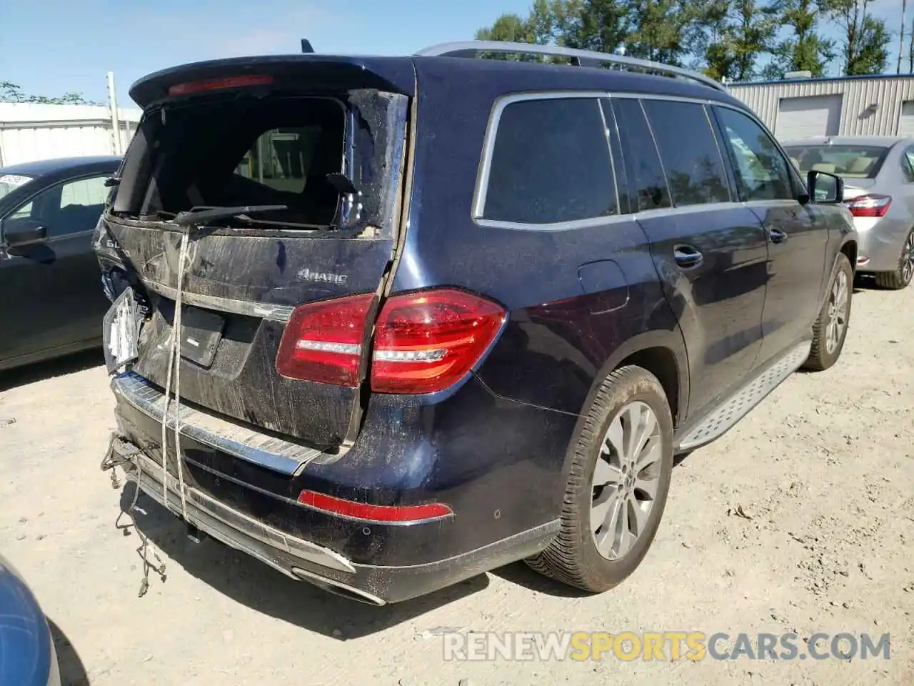 4 Photograph of a damaged car 4JGDF6EE8KB229987 MERCEDES-BENZ GLS-CLASS 2019