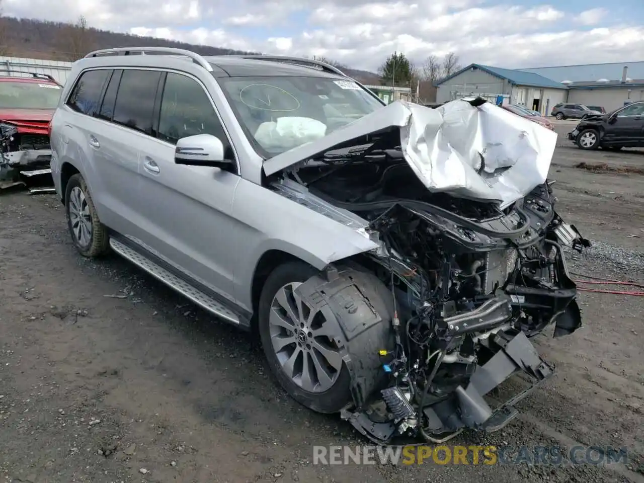 1 Photograph of a damaged car 4JGDF6EE8KB230847 MERCEDES-BENZ GLS-CLASS 2019