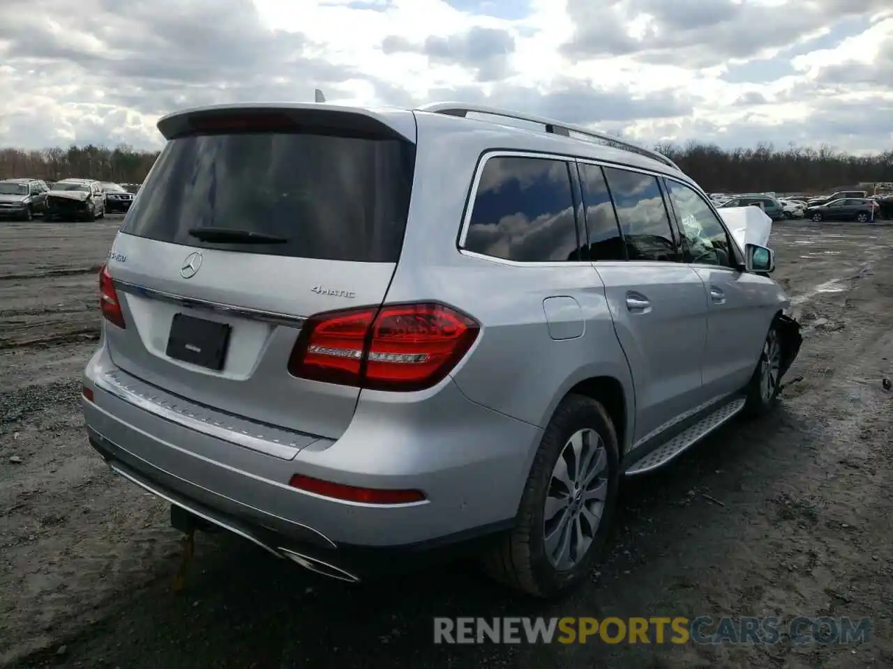 4 Photograph of a damaged car 4JGDF6EE8KB230847 MERCEDES-BENZ GLS-CLASS 2019