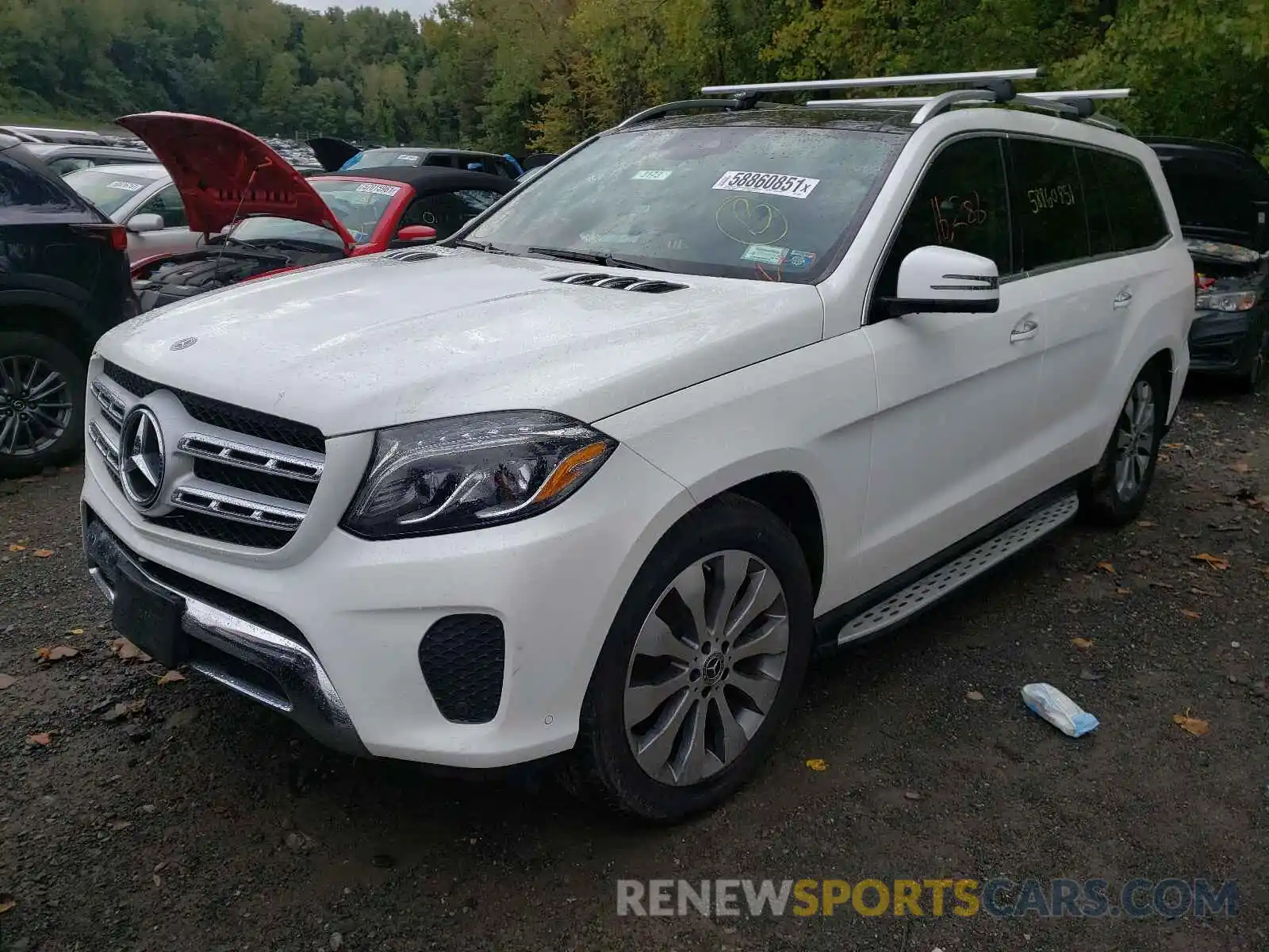 2 Photograph of a damaged car 4JGDF6EE8KB238088 MERCEDES-BENZ GLS-CLASS 2019