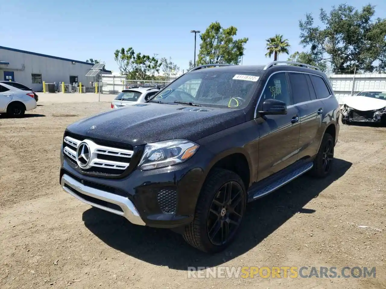 2 Photograph of a damaged car 4JGDF6EE9KB216035 MERCEDES-BENZ GLS-CLASS 2019