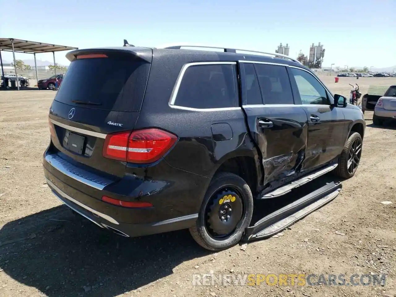 4 Photograph of a damaged car 4JGDF6EE9KB216035 MERCEDES-BENZ GLS-CLASS 2019