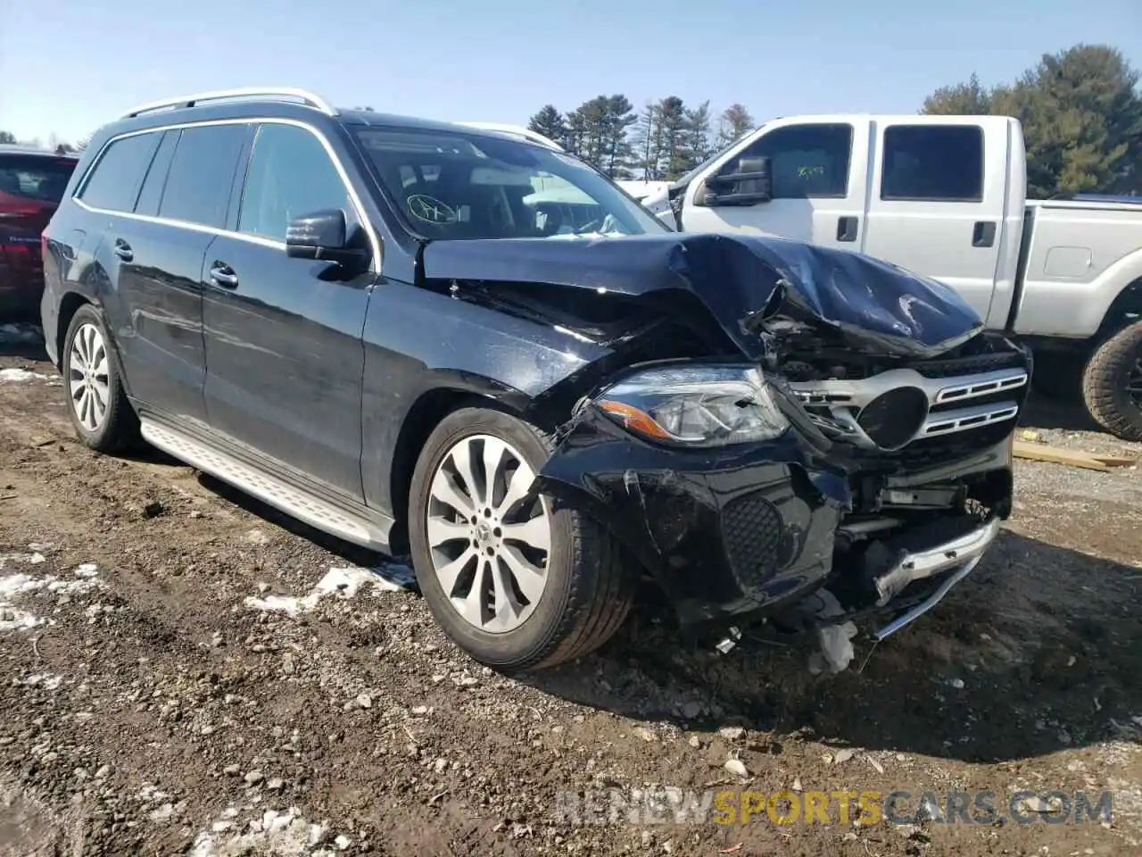 1 Photograph of a damaged car 4JGDF6EE9KB218867 MERCEDES-BENZ GLS-CLASS 2019