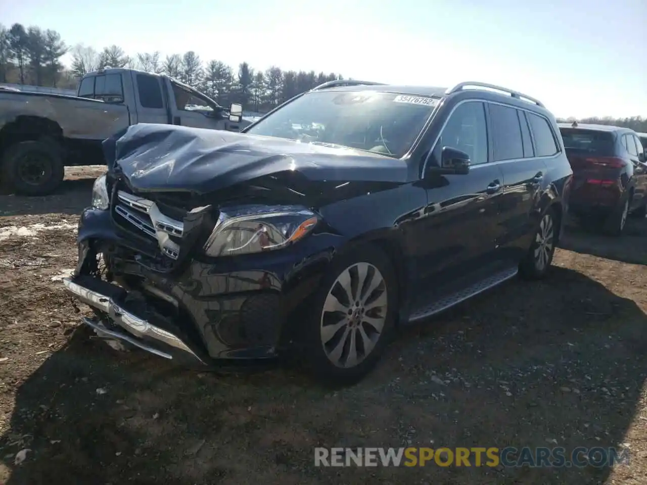 2 Photograph of a damaged car 4JGDF6EE9KB218867 MERCEDES-BENZ GLS-CLASS 2019