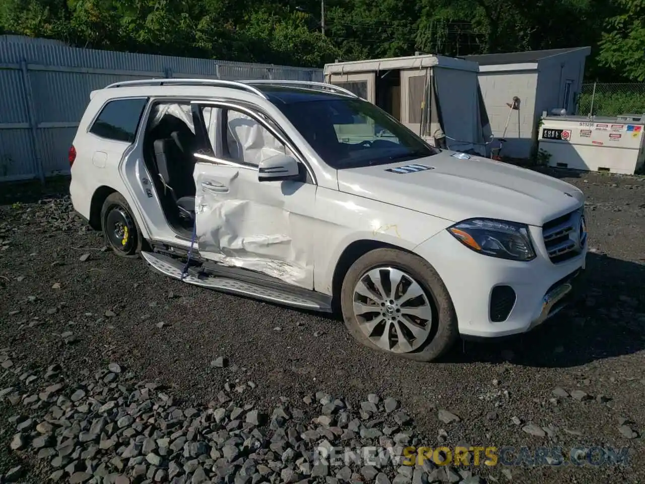 1 Photograph of a damaged car 4JGDF6EE9KB221588 MERCEDES-BENZ GLS-CLASS 2019