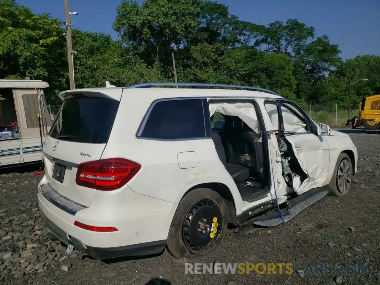 4 Photograph of a damaged car 4JGDF6EE9KB221588 MERCEDES-BENZ GLS-CLASS 2019