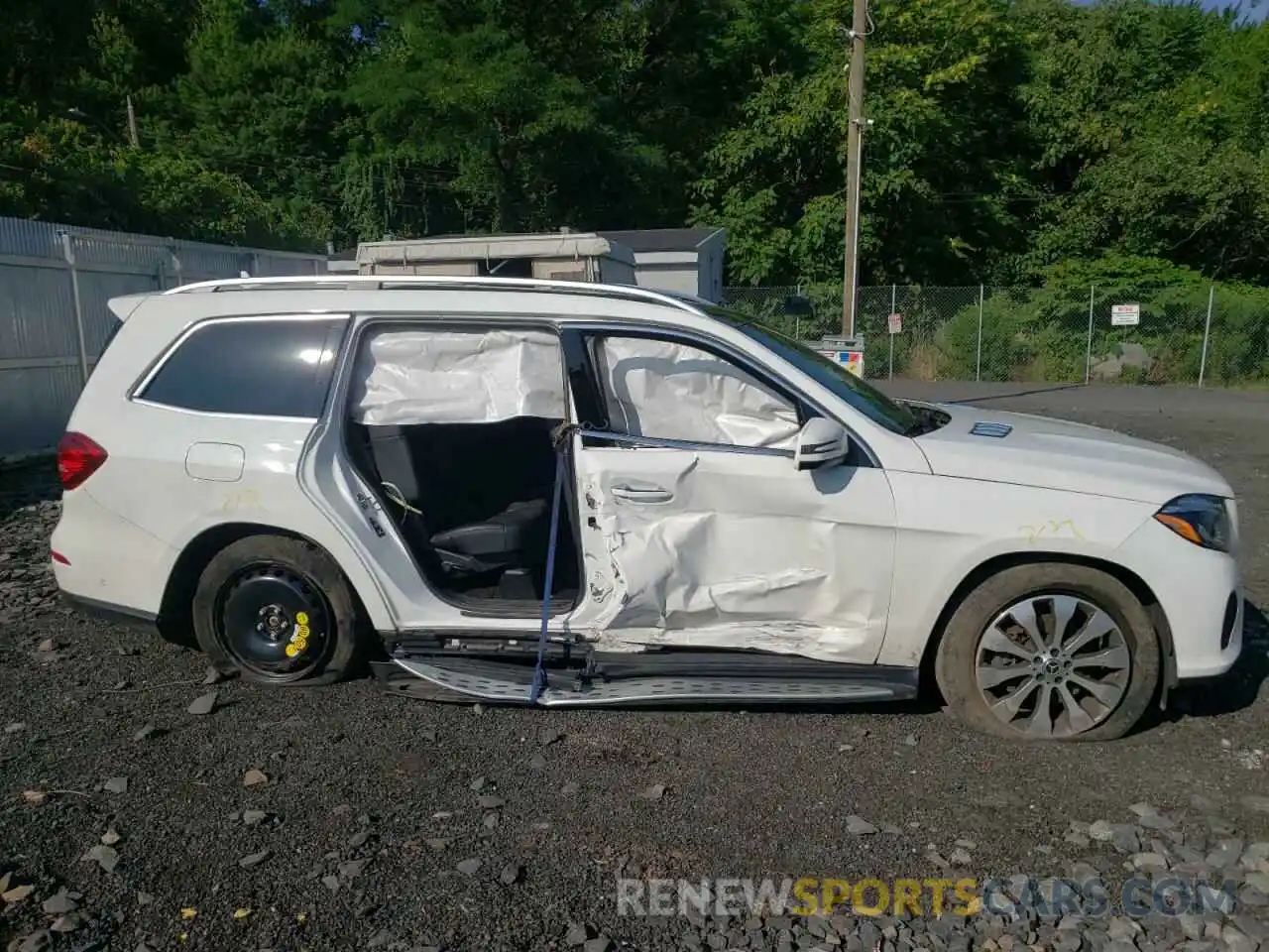 9 Photograph of a damaged car 4JGDF6EE9KB221588 MERCEDES-BENZ GLS-CLASS 2019