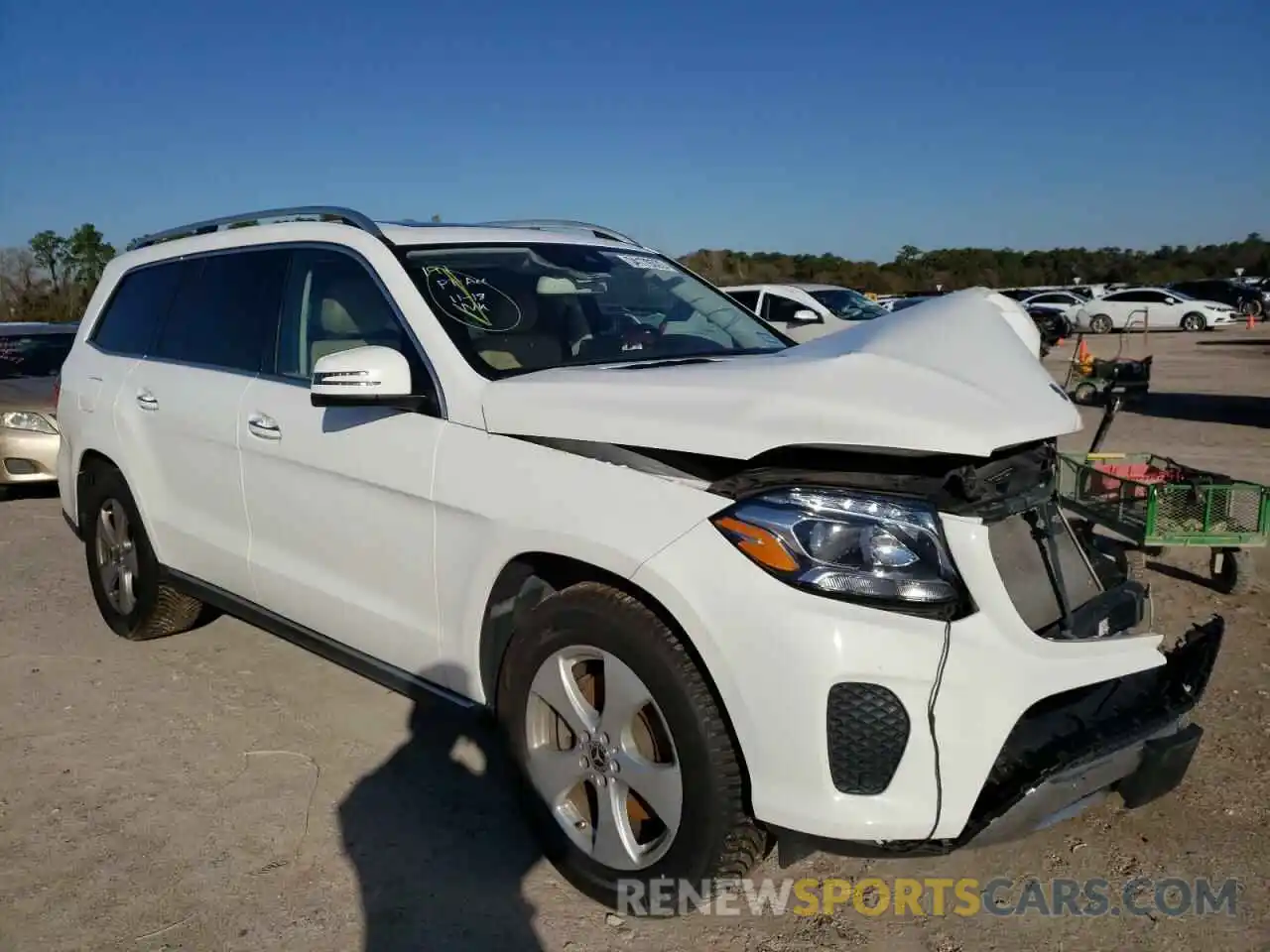 1 Photograph of a damaged car 4JGDF6EE9KB234017 MERCEDES-BENZ GLS-CLASS 2019