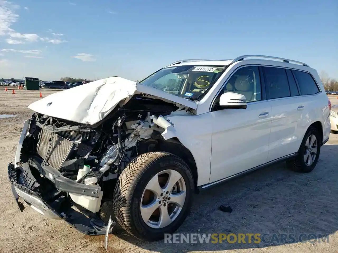 2 Photograph of a damaged car 4JGDF6EE9KB234017 MERCEDES-BENZ GLS-CLASS 2019