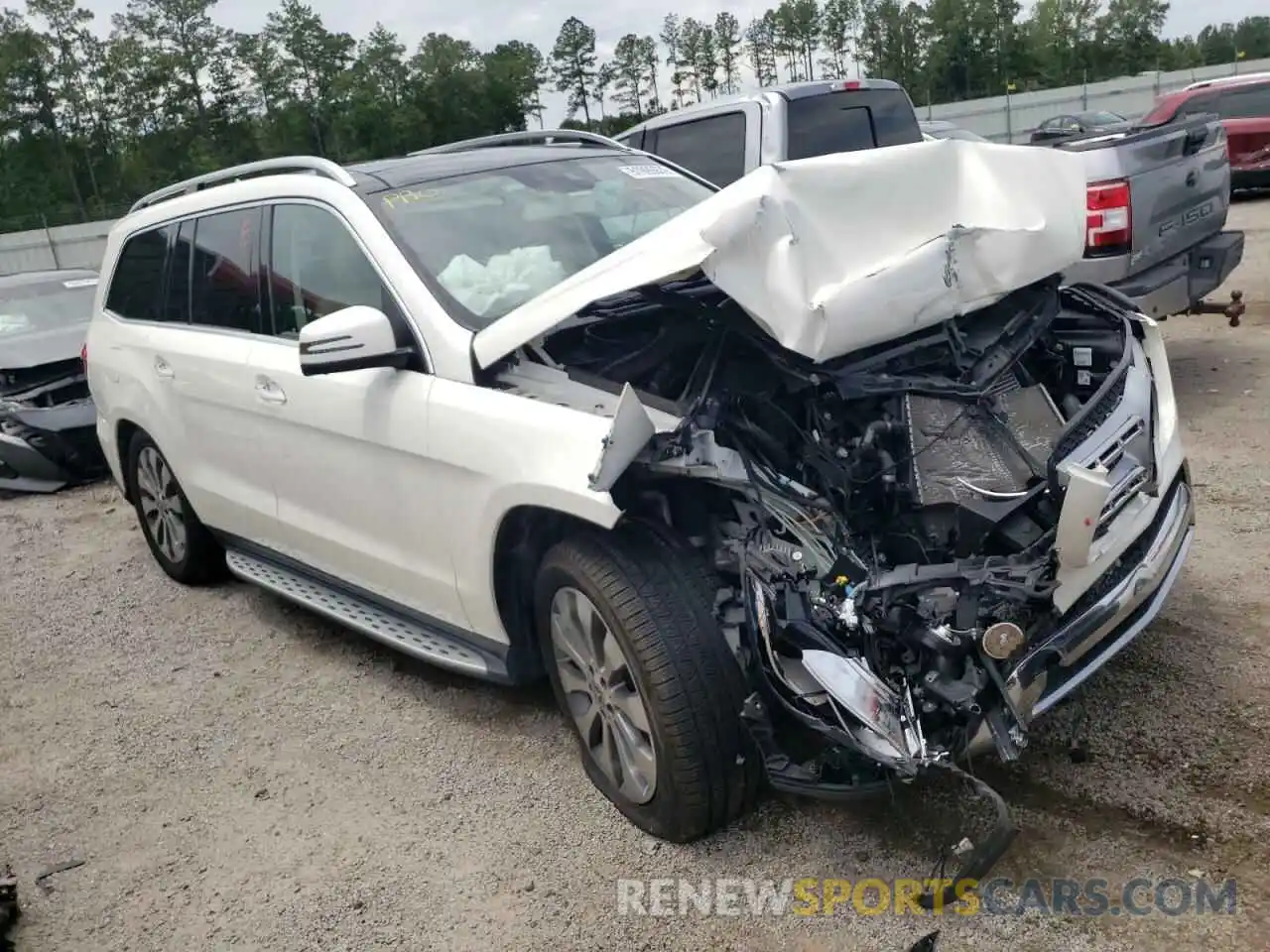 1 Photograph of a damaged car 4JGDF6EEXKB192926 MERCEDES-BENZ GLS-CLASS 2019