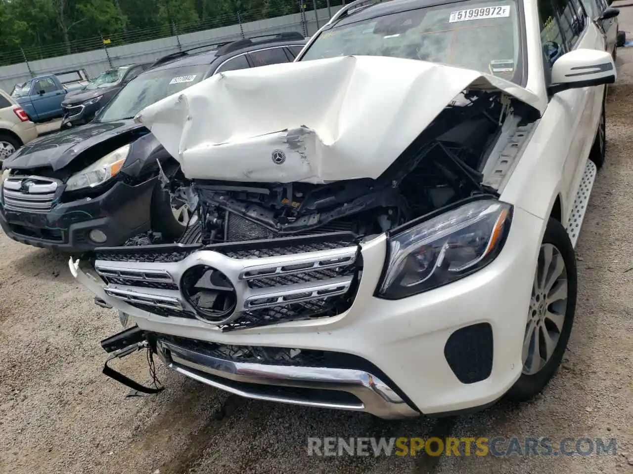 9 Photograph of a damaged car 4JGDF6EEXKB192926 MERCEDES-BENZ GLS-CLASS 2019