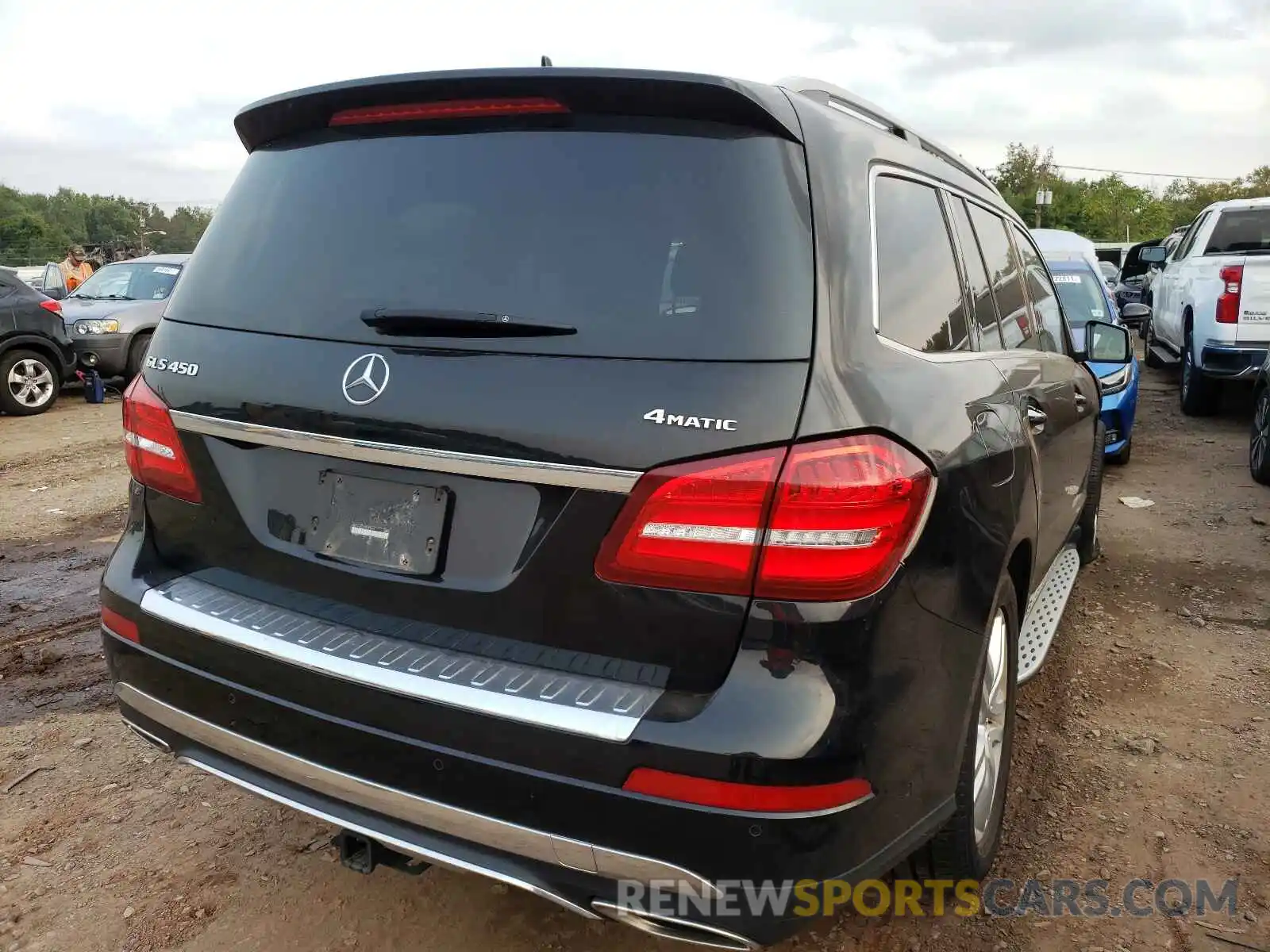 4 Photograph of a damaged car 4JGDF6EEXKB225956 MERCEDES-BENZ GLS-CLASS 2019