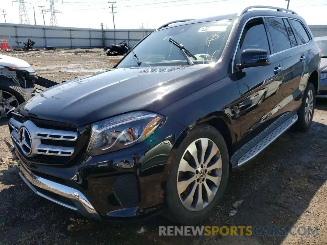 2 Photograph of a damaged car 4JGDF6EEXKB230865 MERCEDES-BENZ GLS-CLASS 2019