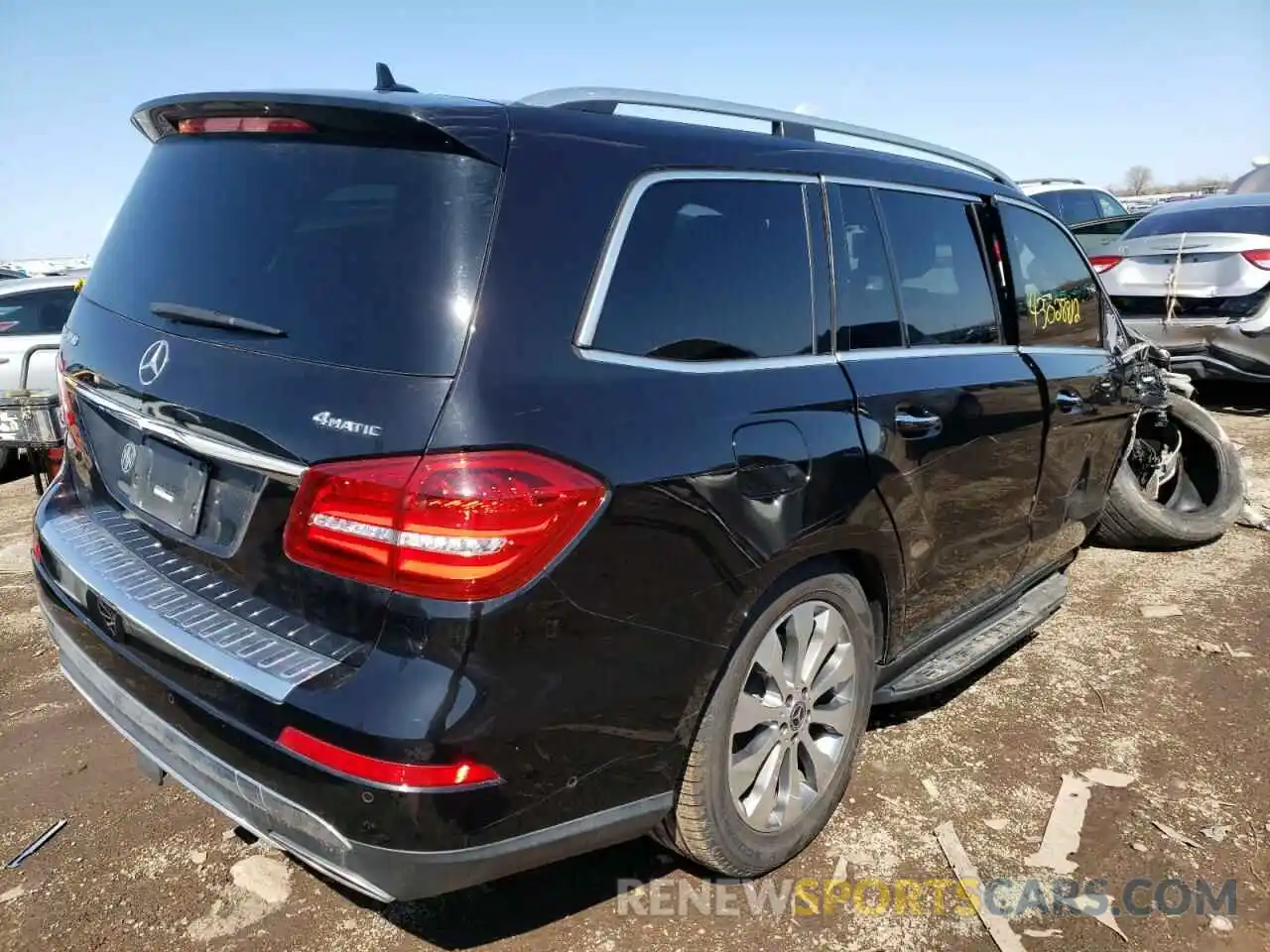 4 Фотография поврежденного автомобиля 4JGDF6EEXKB230865 MERCEDES-BENZ GLS-CLASS 2019