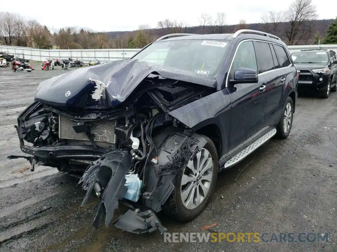 2 Photograph of a damaged car 4JGDF6EEXKB233197 MERCEDES-BENZ GLS-CLASS 2019