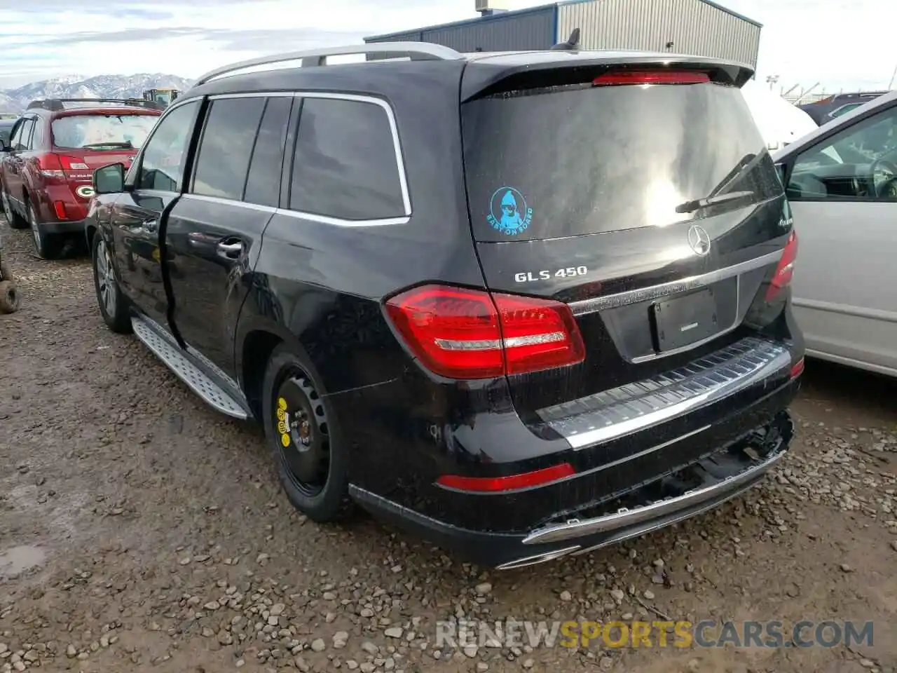 3 Фотография поврежденного автомобиля 4JGDF6EEXKB236875 MERCEDES-BENZ GLS-CLASS 2019