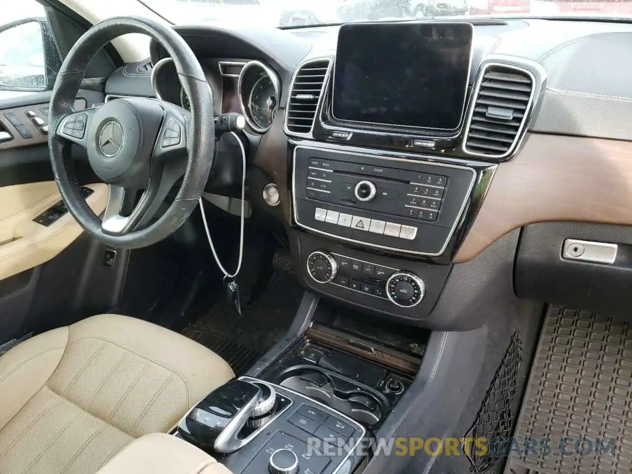 9 Фотография поврежденного автомобиля 4JGDF6EEXKB236875 MERCEDES-BENZ GLS-CLASS 2019