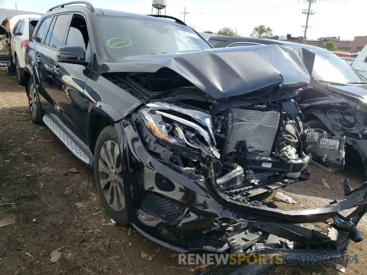 1 Photograph of a damaged car 4JGDF7DE0KB204394 MERCEDES-BENZ GLS-CLASS 2019