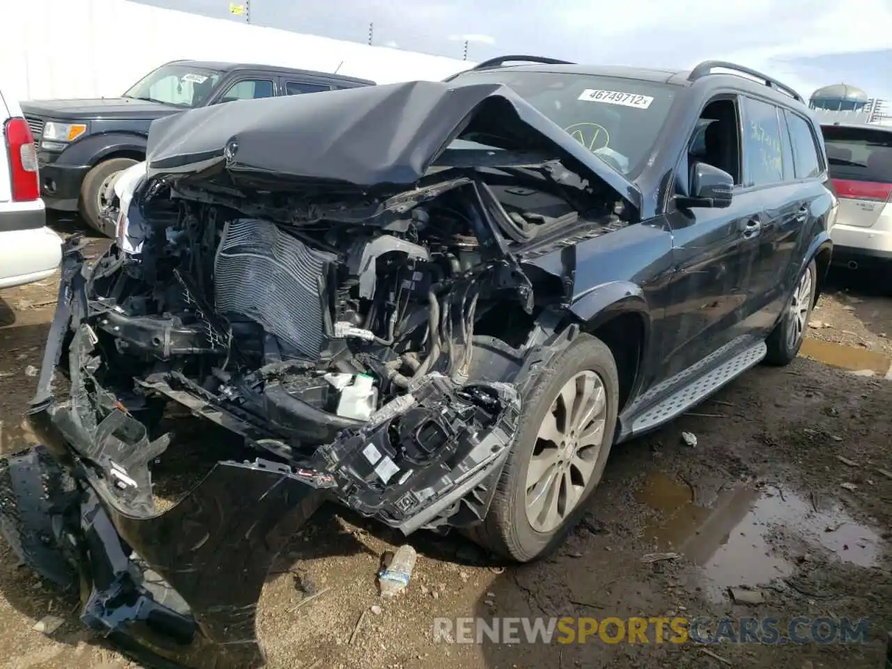 2 Photograph of a damaged car 4JGDF7DE0KB204394 MERCEDES-BENZ GLS-CLASS 2019