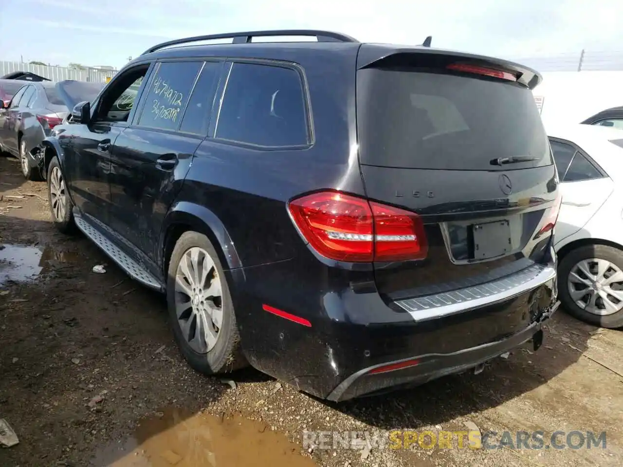 3 Фотография поврежденного автомобиля 4JGDF7DE0KB204394 MERCEDES-BENZ GLS-CLASS 2019