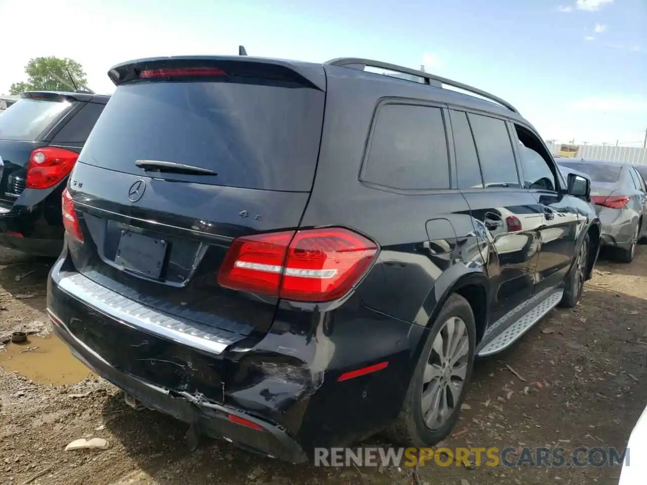 4 Photograph of a damaged car 4JGDF7DE0KB204394 MERCEDES-BENZ GLS-CLASS 2019