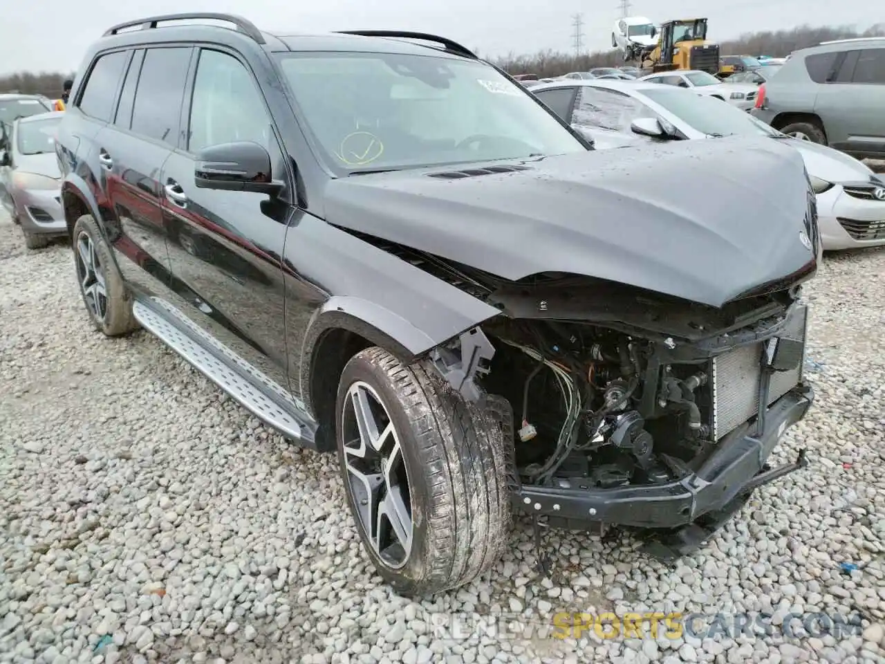 1 Photograph of a damaged car 4JGDF7DE1KB224430 MERCEDES-BENZ GLS-CLASS 2019