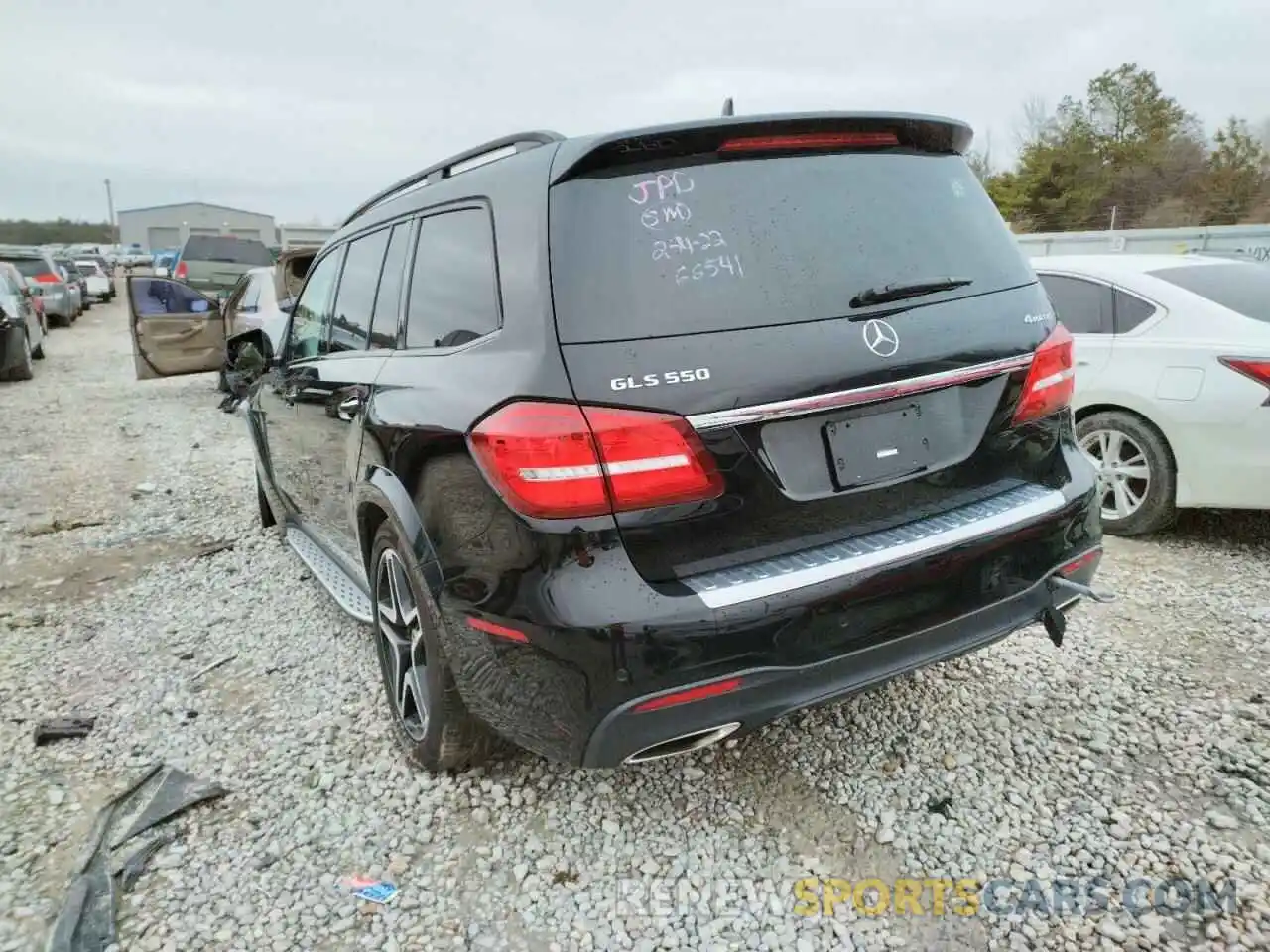 3 Photograph of a damaged car 4JGDF7DE1KB224430 MERCEDES-BENZ GLS-CLASS 2019