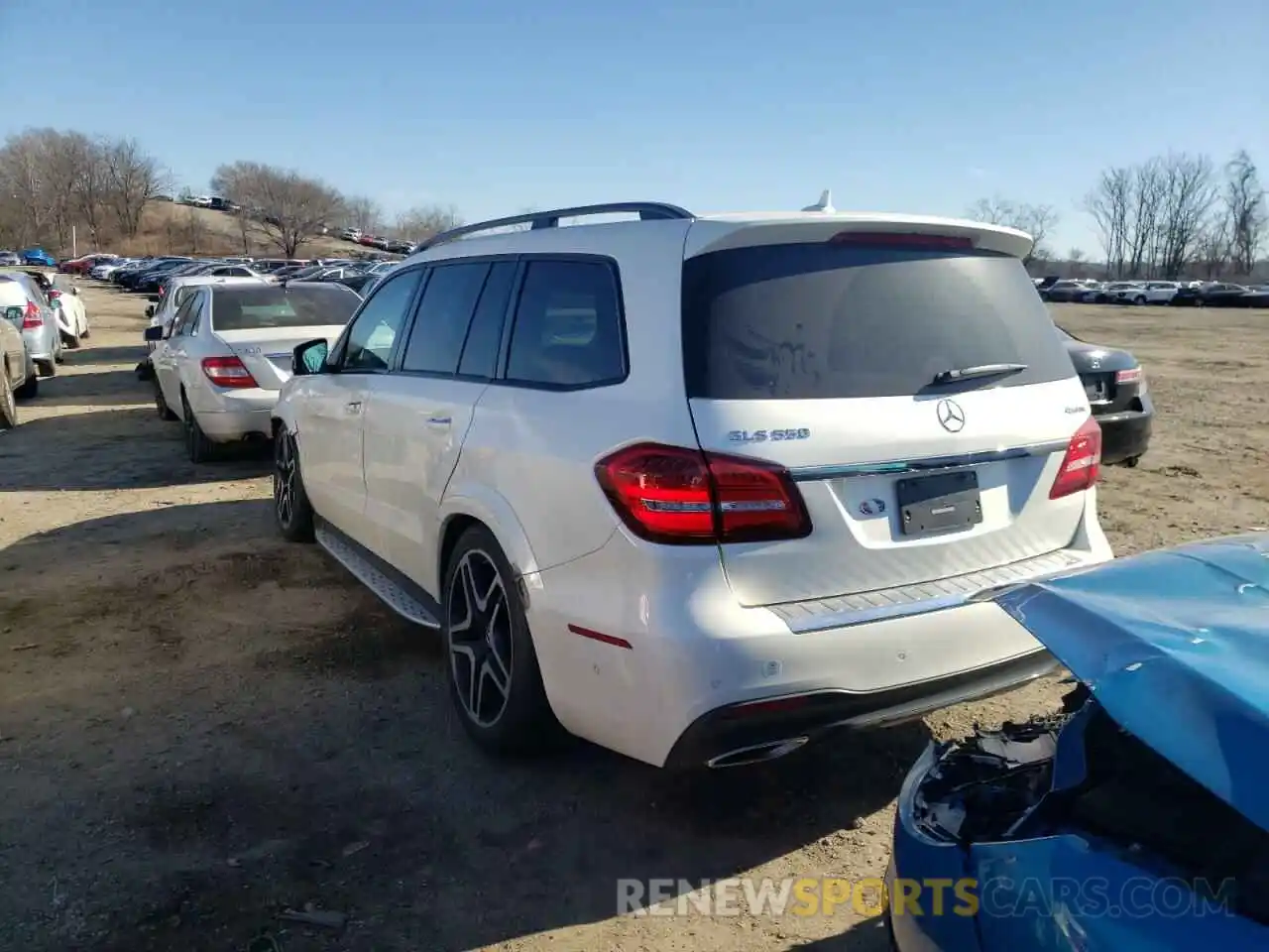 3 Photograph of a damaged car 4JGDF7DE3KB195982 MERCEDES-BENZ GLS-CLASS 2019