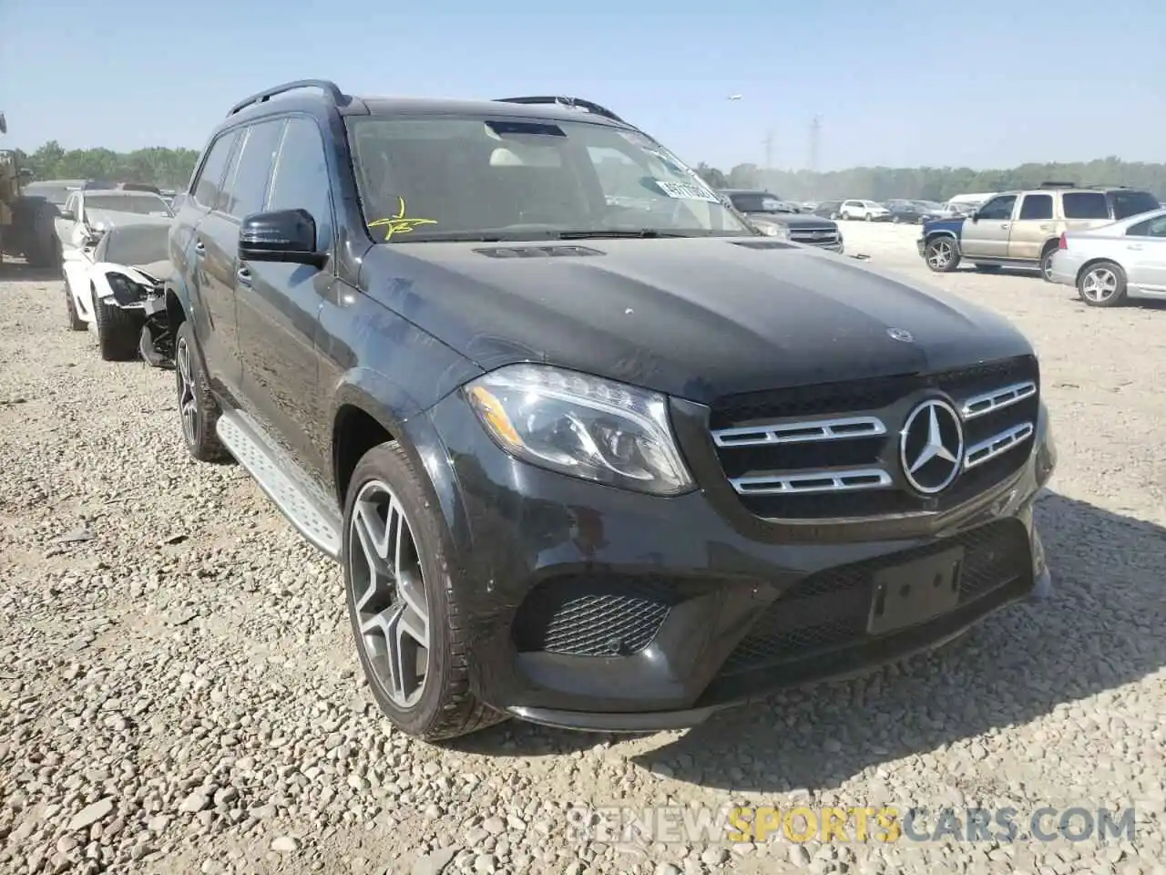 1 Photograph of a damaged car 4JGDF7DE5KB234202 MERCEDES-BENZ GLS-CLASS 2019