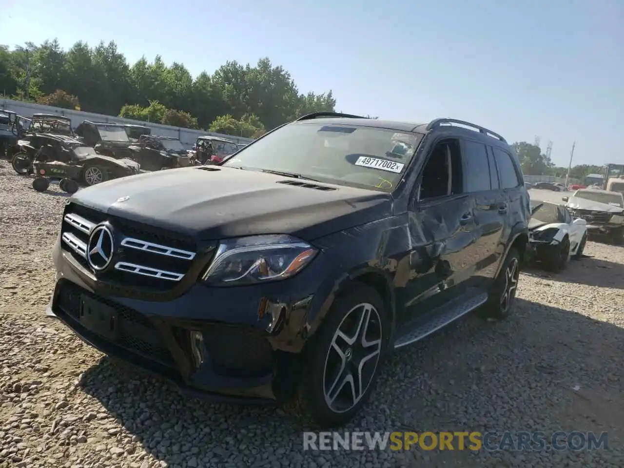 2 Photograph of a damaged car 4JGDF7DE5KB234202 MERCEDES-BENZ GLS-CLASS 2019